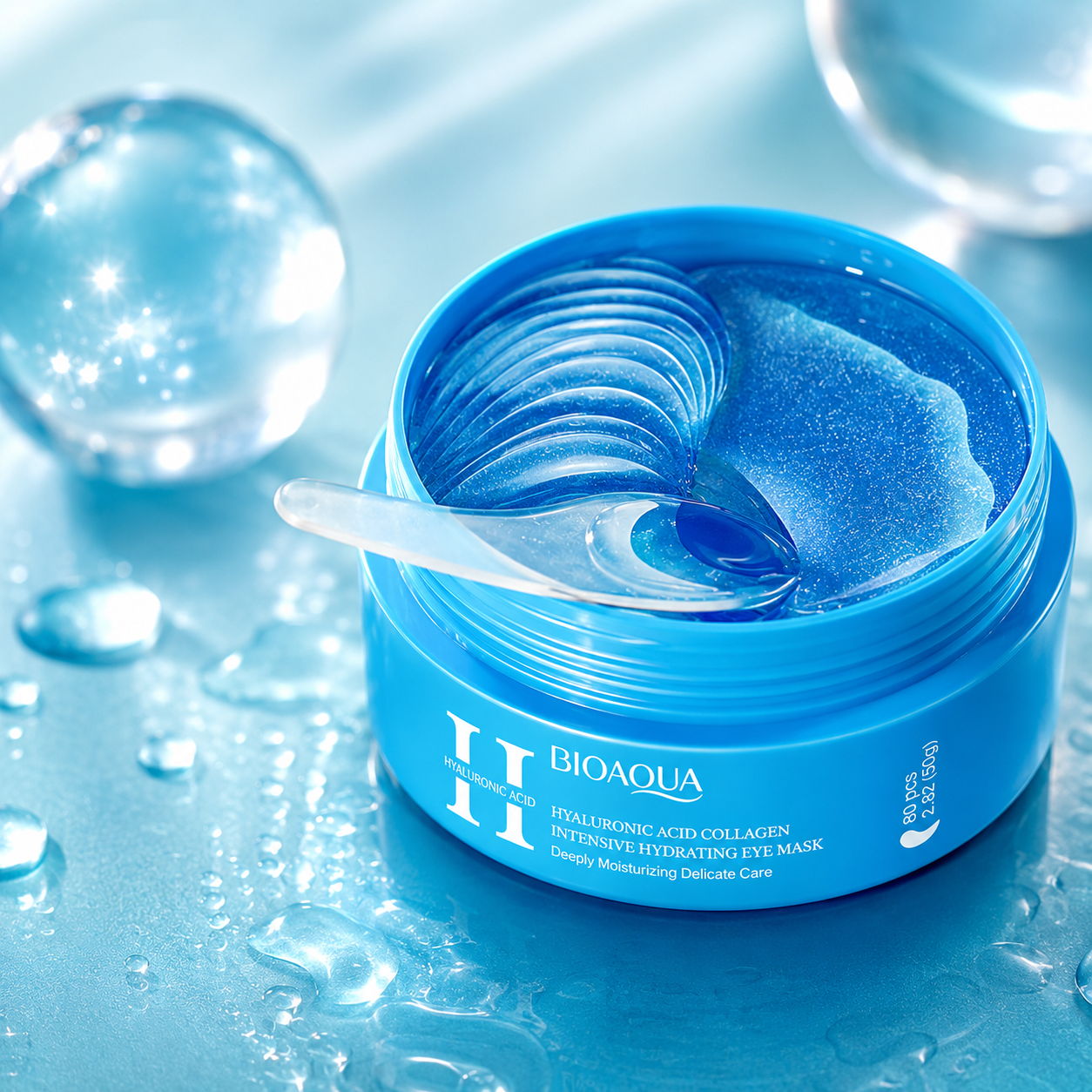 BIOAQUA Hyaluronic Acid Skin Glow Eye Masks