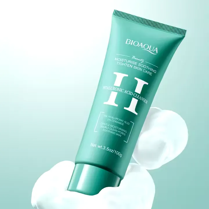 BIOAQUA Hyaluronic Acid Hydra Glow Foam Cleanser