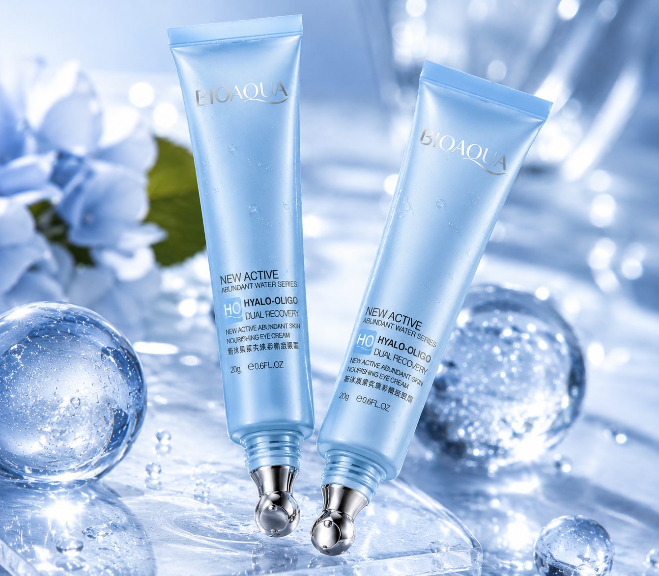 BIOAQUA Hyalo-Oligo Bright Eye Daily Renewal Hydration Cream