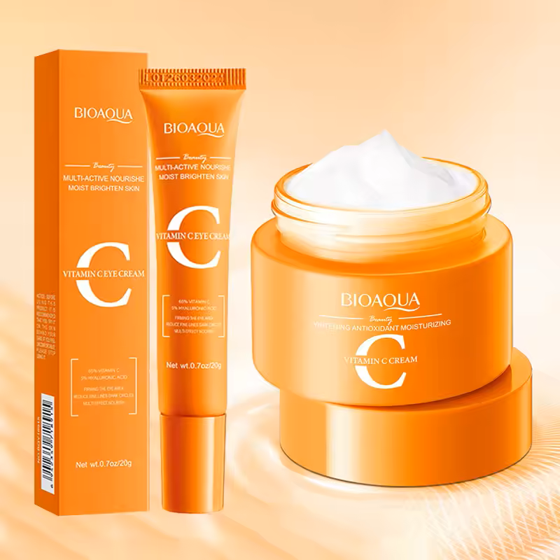 BIOAQUA Vitamin C Radiant Glow Duo (Face & Eye Cream)