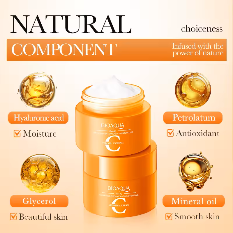 BIOAQUA Vitamin C Radiant Glow Duo (Face & Eye Cream)