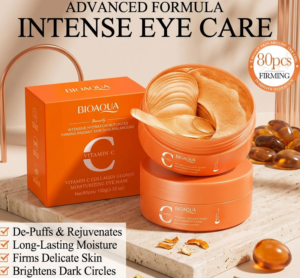 BIOAQUA Vitamin C Radiant Glow Eye Masks
