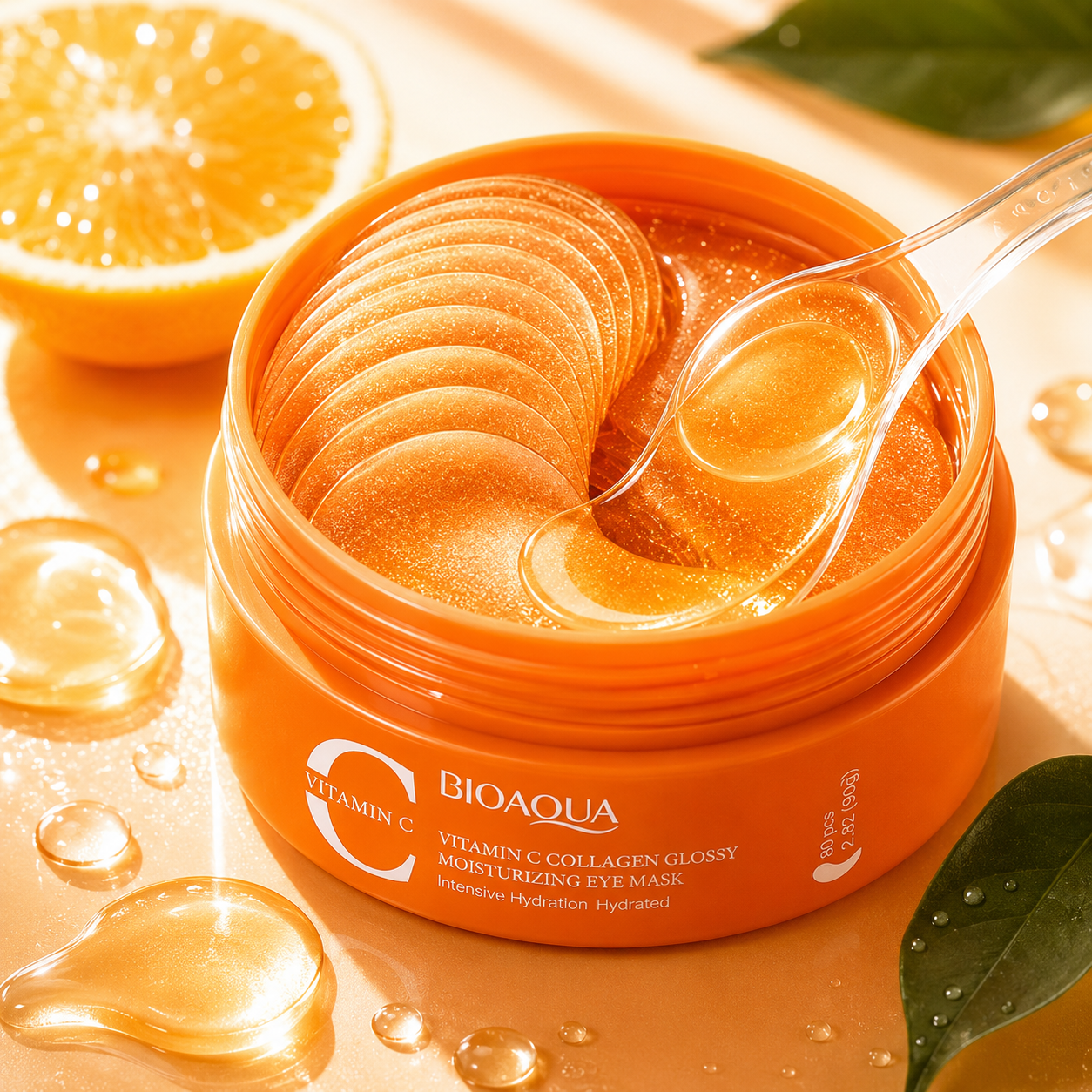 BIOAQUA Vitamin C Radiant Glow Eye Masks