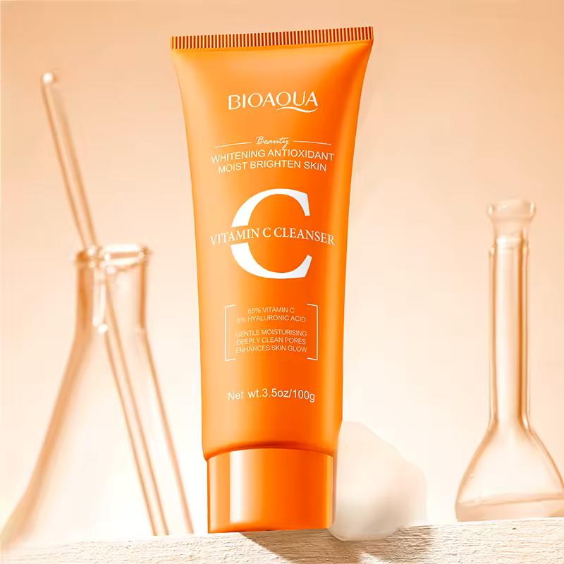 BIOAQUA Vitamin C Radiant Glow Foam Cleanser