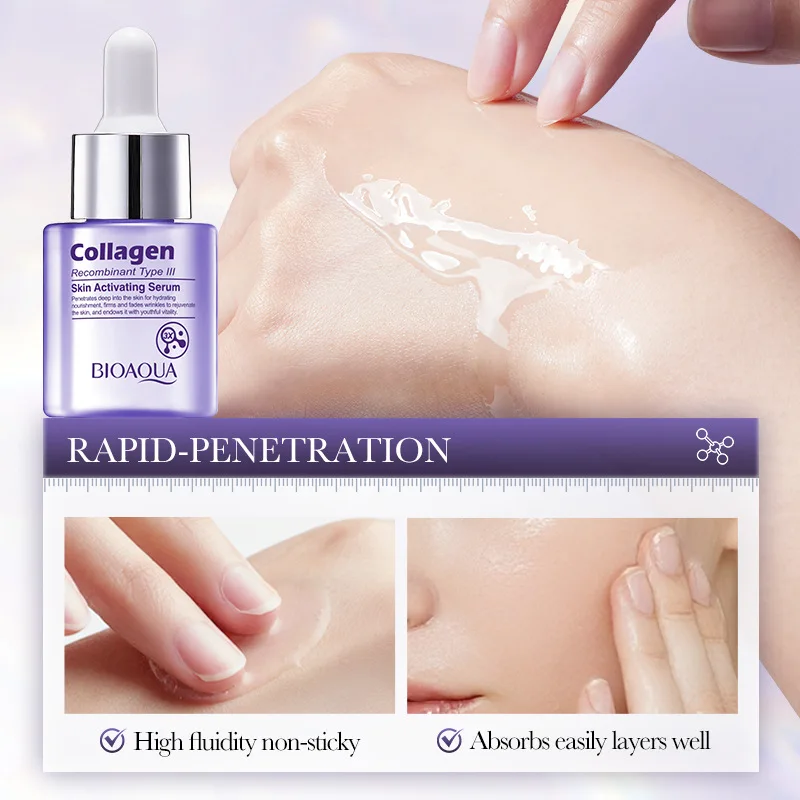 BIOAQUA Recombinant Type III Collagen Skin Activating Serum
