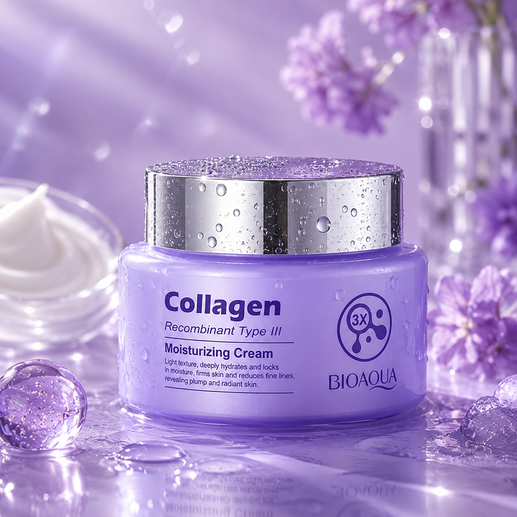 BIOAQUA Recombinant Type III Collagen Luminous Glow Face Cream