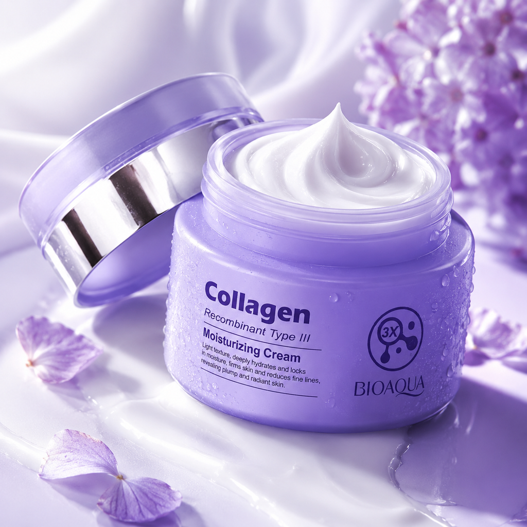 BIOAQUA Recombinant Type III Collagen Luminous Glow Face Cream