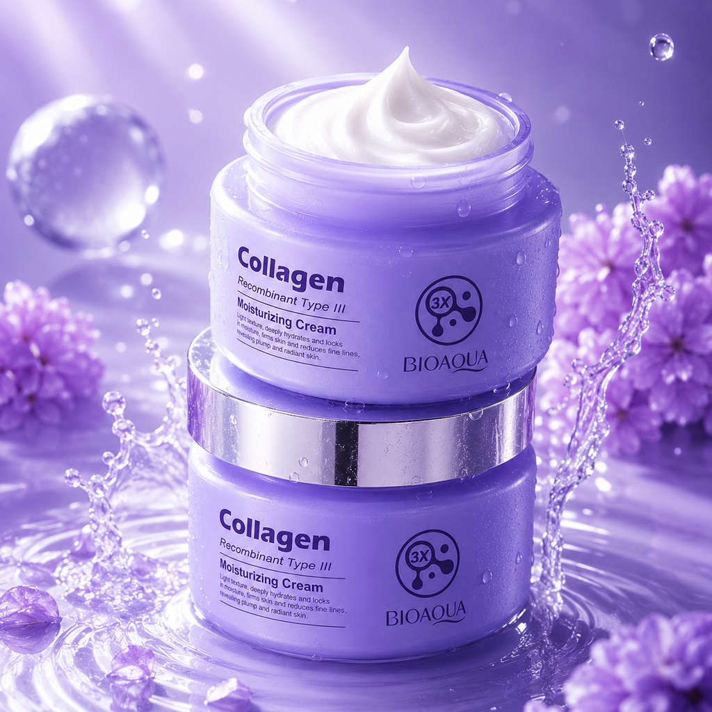 BIOAQUA Recombinant Type III Collagen Luminous Glow Face Cream