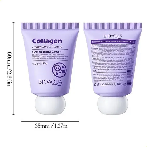 BIOAQUA Recombinant Type III Collagen Silky Renewal Hand Cream