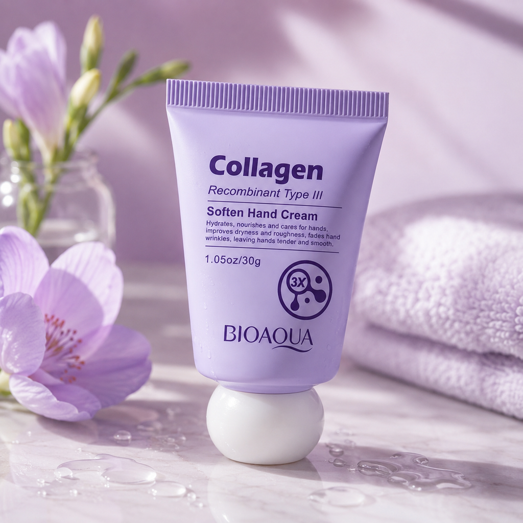 BIOAQUA Recombinant Type III Collagen Silky Renewal Hand Cream