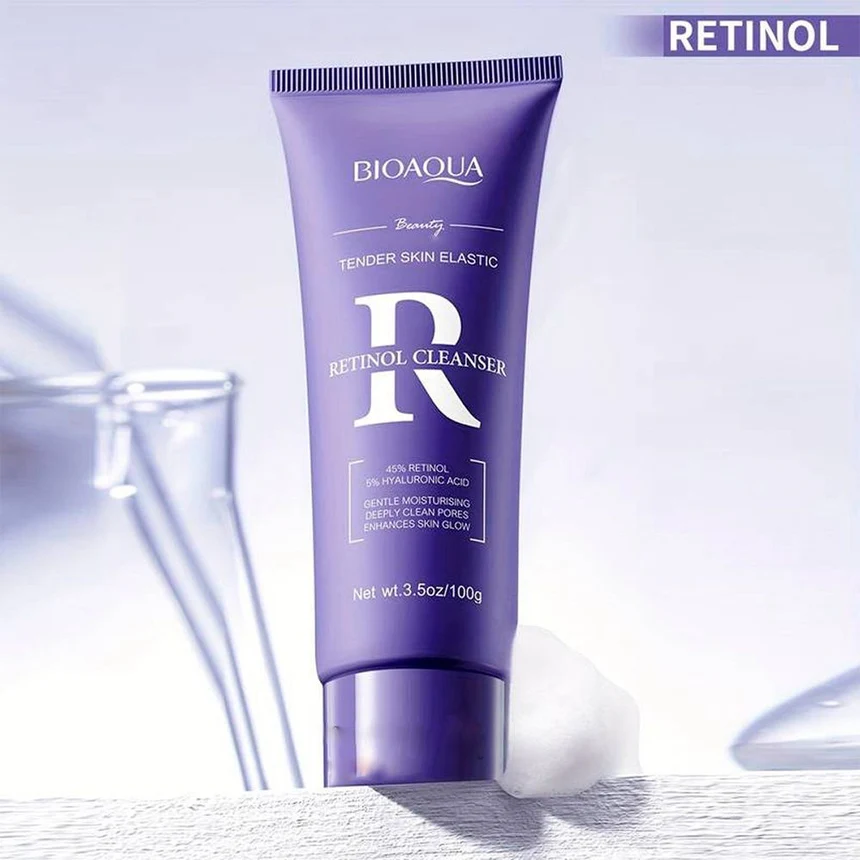 BIOAQUA Retinol Renewal Foam Cleanser