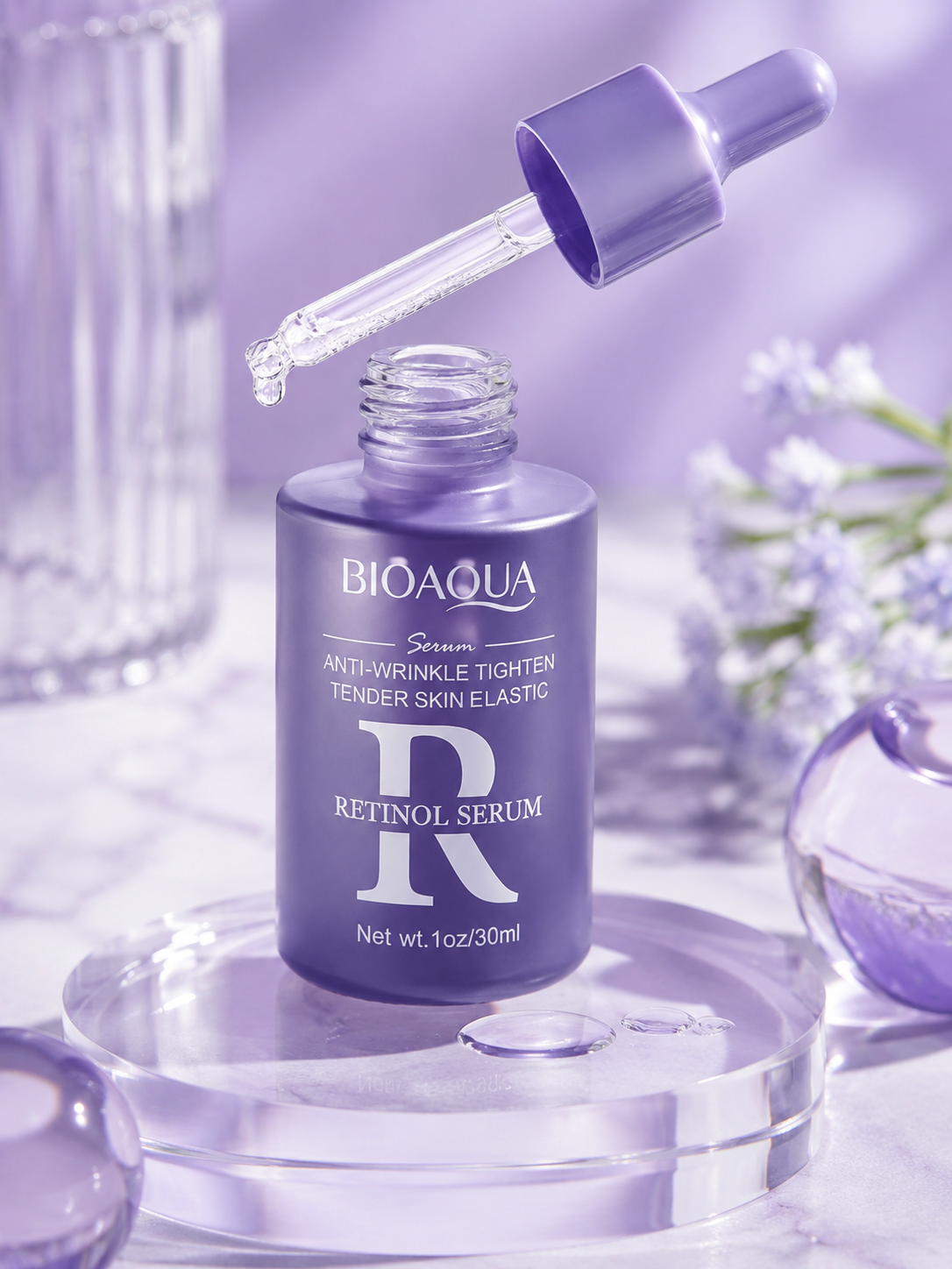 BIOAQUA Revitalizing Serum Bundle - Retinol, Vitamin C, Hyaluronic Acid (30ml )