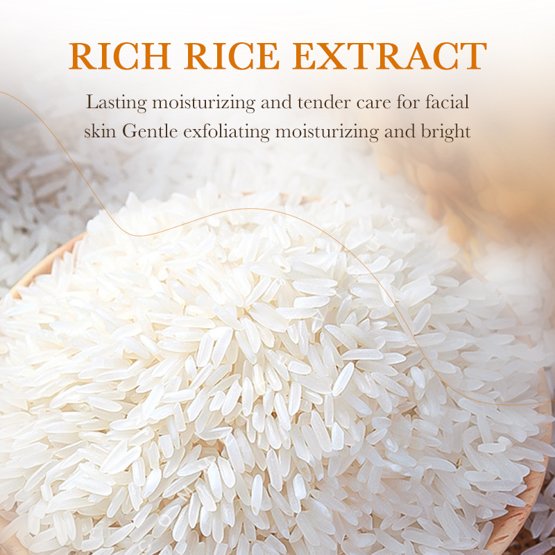 BIOAQUA Rice Raw Pulp Daily Glow Face Mousse Cleanser