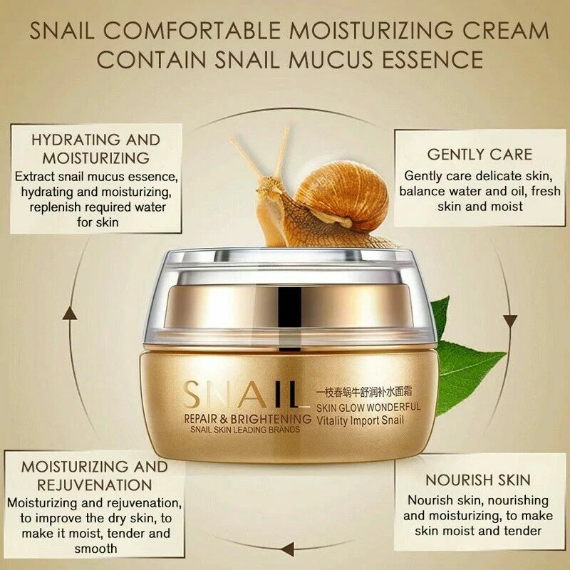 BIOAQUA Snails Repair & Brightening Skin Glow Cream