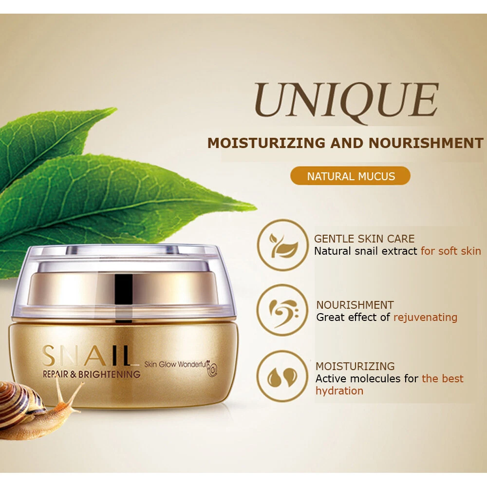 BIOAQUA Snails Repair & Brightening Skin Glow Cream
