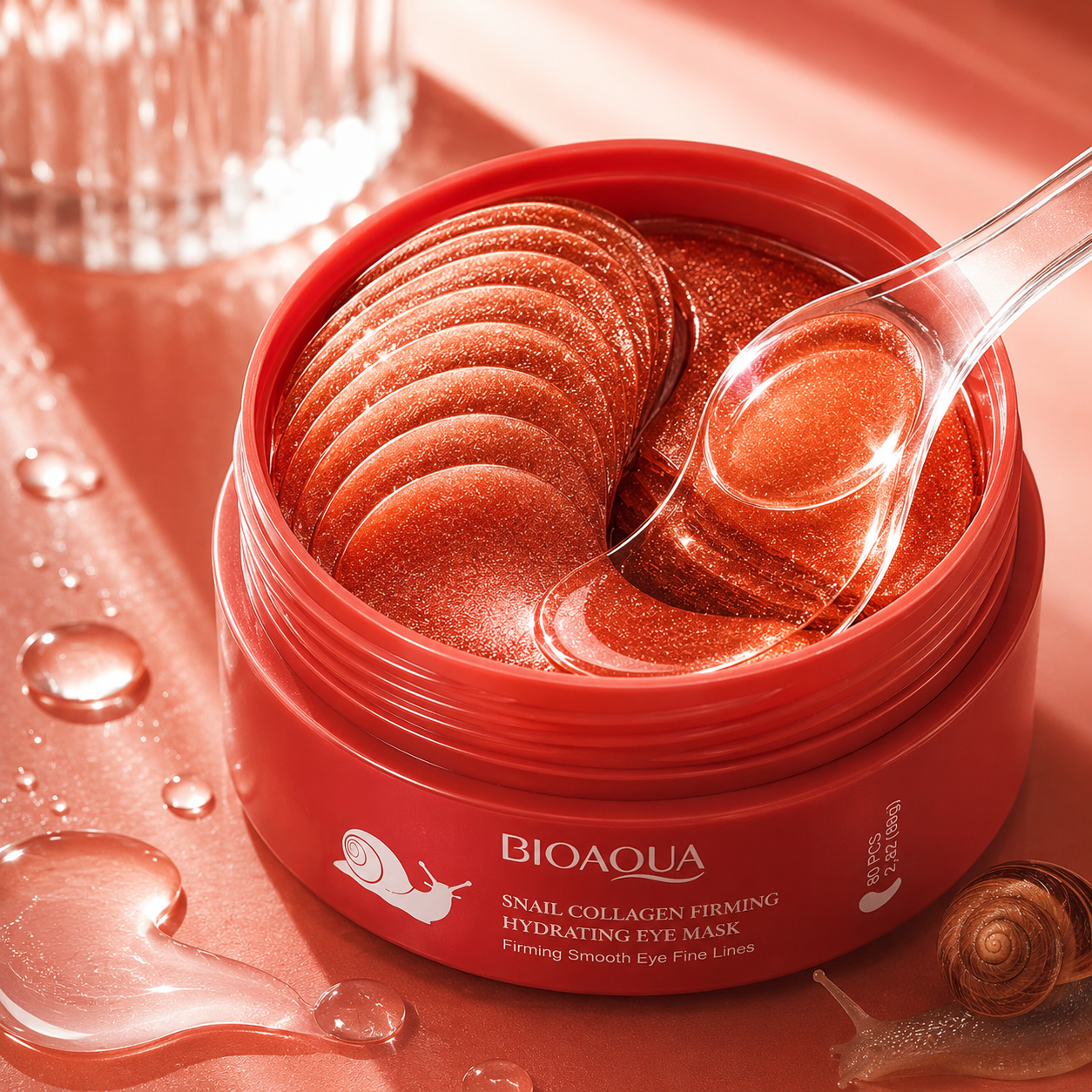 BIOAQUA Snails Collagen Firming Eye Masks