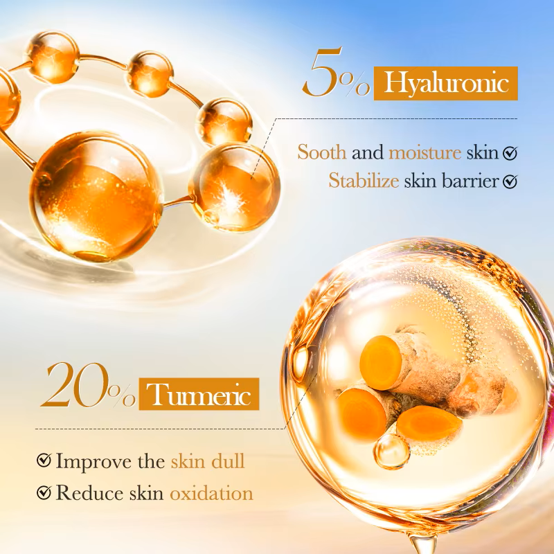 BIOAQUA Turmeric Antioxidant Anti-Aging Skin Duo (Face & Eye Cream)