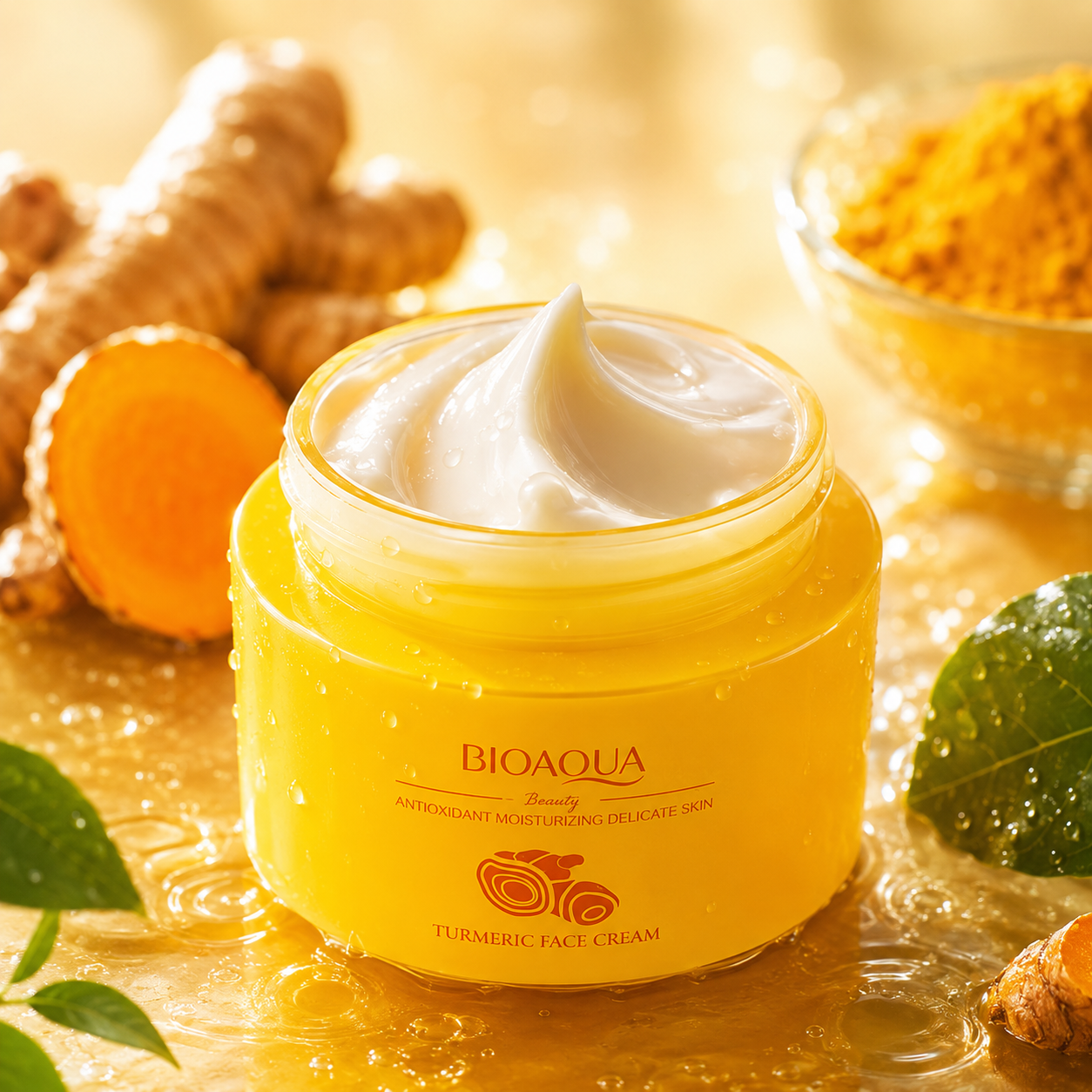 BIOAQUA Turmeric Antioxidant Face Cream