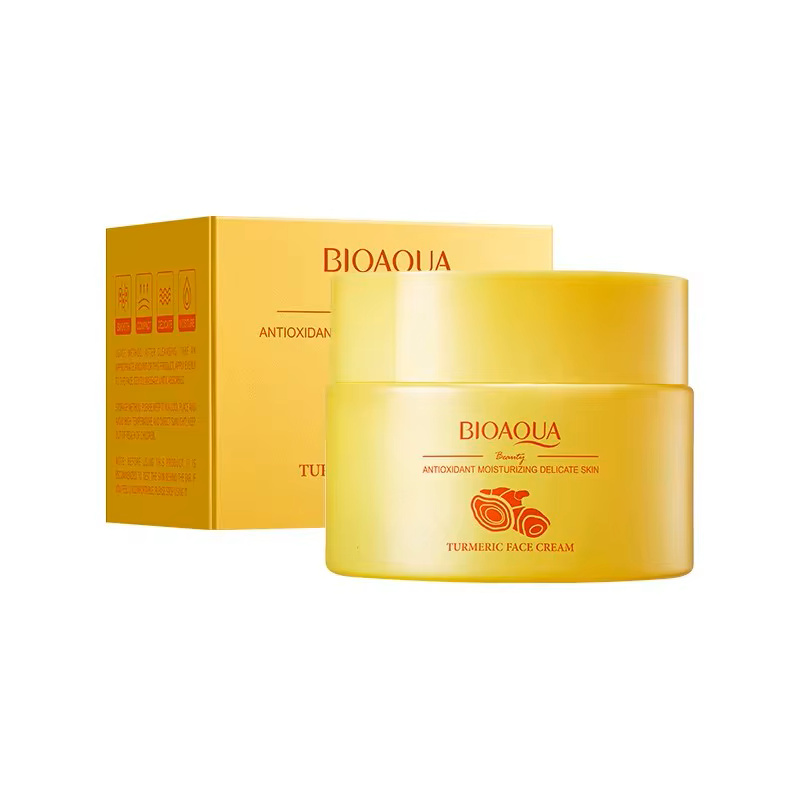 BIOAQUA Turmeric Antioxidant Anti-Aging Skin Duo (Face & Eye Cream)
