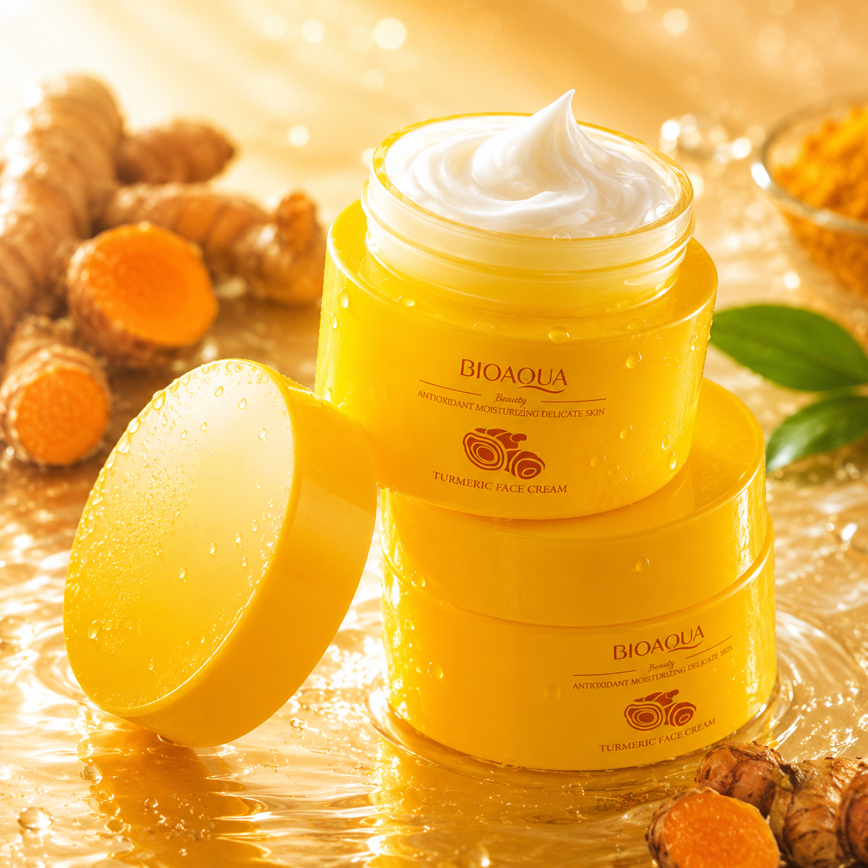 BIOAQUA Turmeric Antioxidant Face Cream