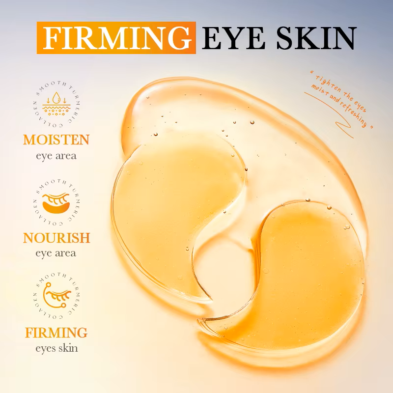 BIOAQUA Turmeric Collagen Hydra Glow Eye Masks