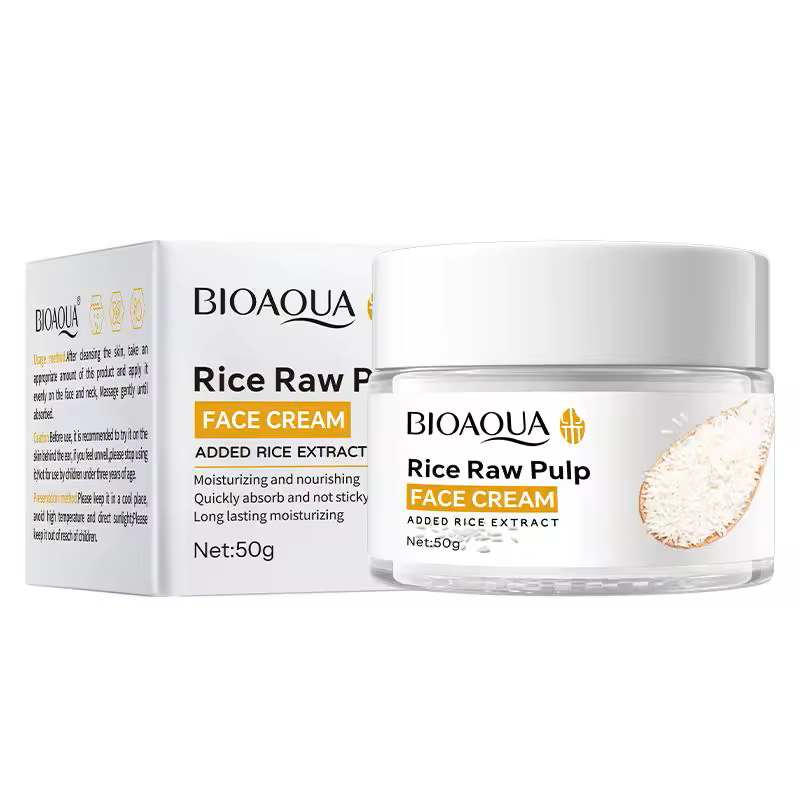 BIOAQUA Rice Raw Pulp Face Cream