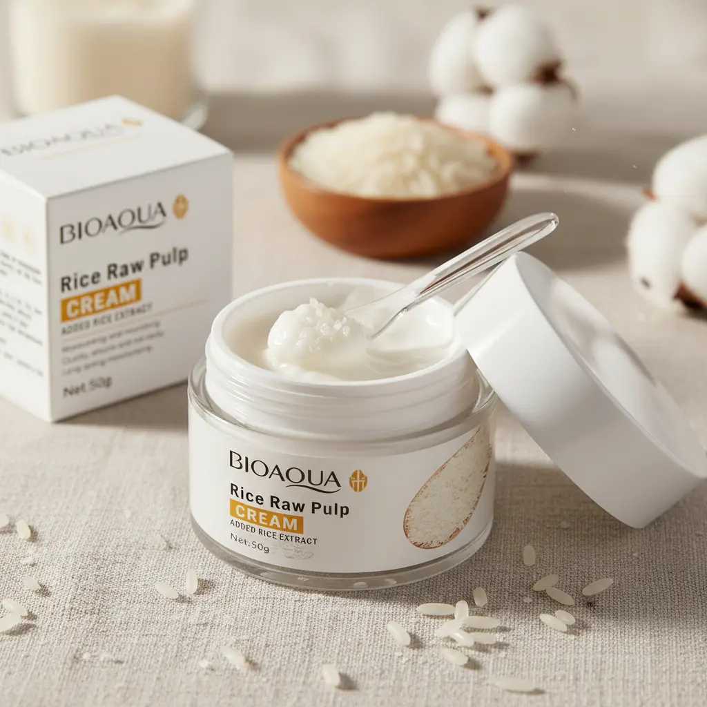 BIOAQUA Rice Raw Pulp Face Cream