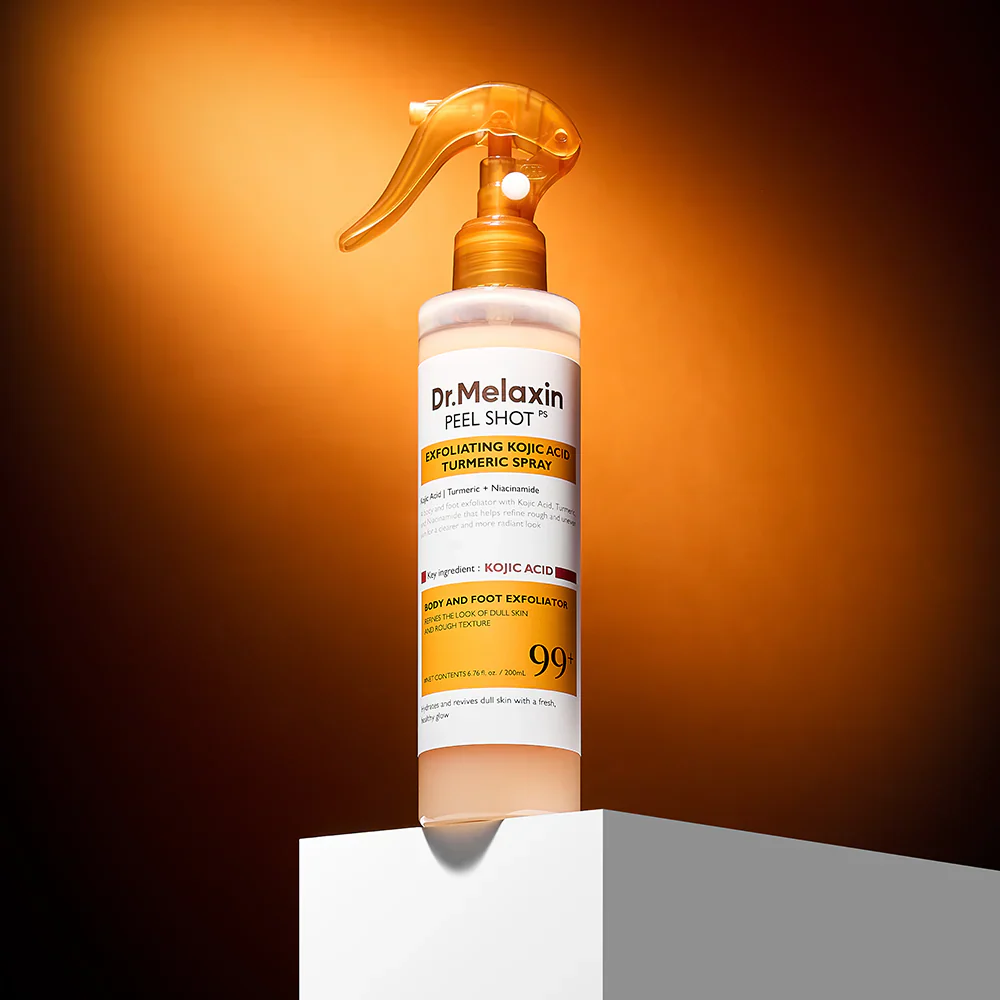 Dr. Melaxin Body Keratin Care Kojic Acid Turmeric Exfoliating Spray