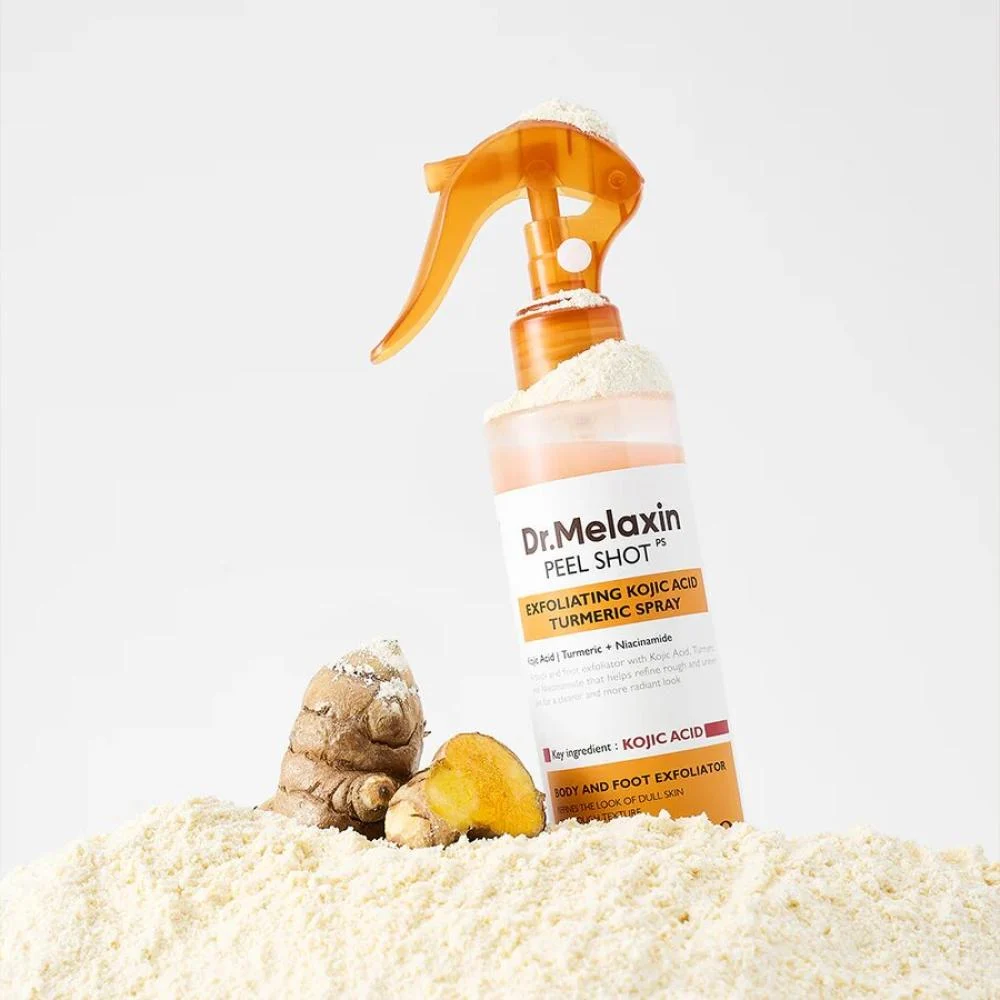 Dr. Melaxin Body Keratin Care Kojic Acid Turmeric Exfoliating Spray