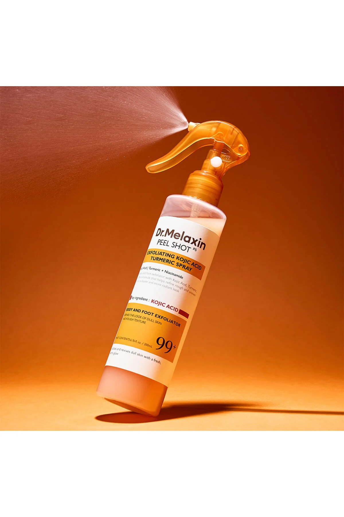 Dr. Melaxin Body Keratin Care Kojic Acid Turmeric Exfoliating Spray