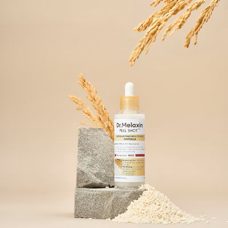 Dr. Melaxin Peel Shot White Rice Exfoliating Ampoule
