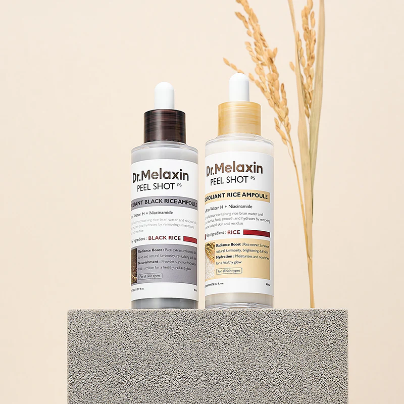 Dr. Melaxin Peel Shot Rice Ampoule Duo