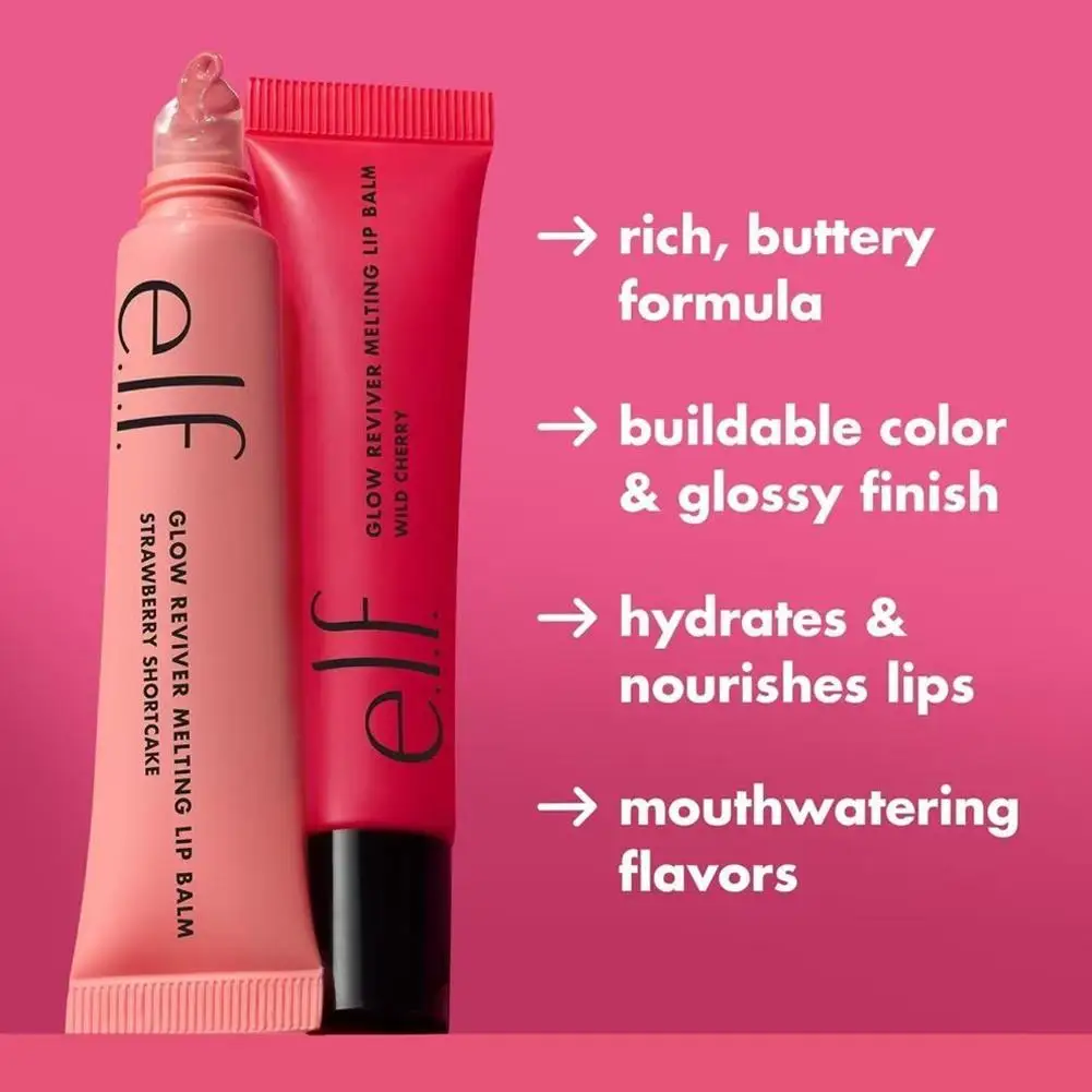 e.l.f. Radiant Glow River Melting Lip Balm Collection