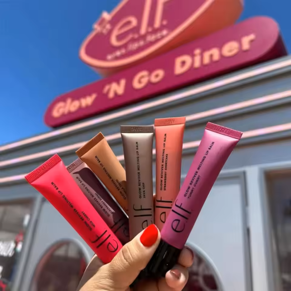 e.l.f. Radiant Glow River Melting Lip Balm Collection