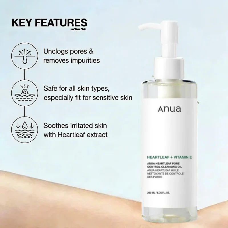 ANUA Heartleaf Pore Care & Brightening Skincare Trio
