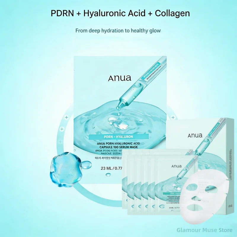 ANUA PDRN Hyaluronic Acid Daily Hydrate Serum Mask