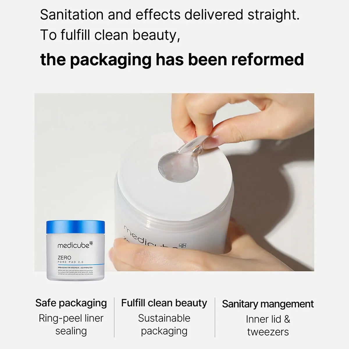 MEDICUBE Zero Pore Dual Texture Pads 2.0