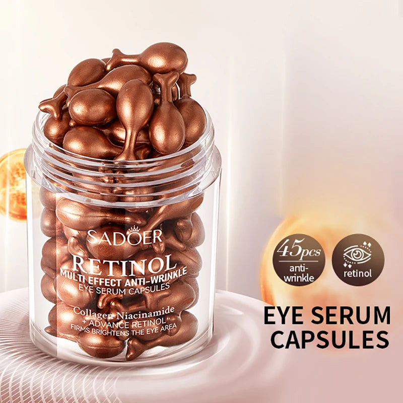 Sadoer Retinol Anti-Wrinkle Eye Serum Capsules