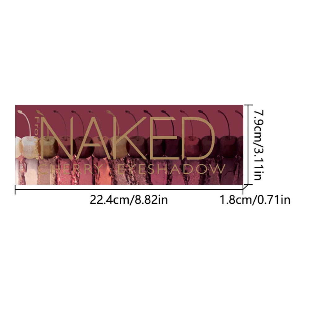 NAKED by Fromst - Cherry Velvet Glow Everyday Eyeshadow Palette