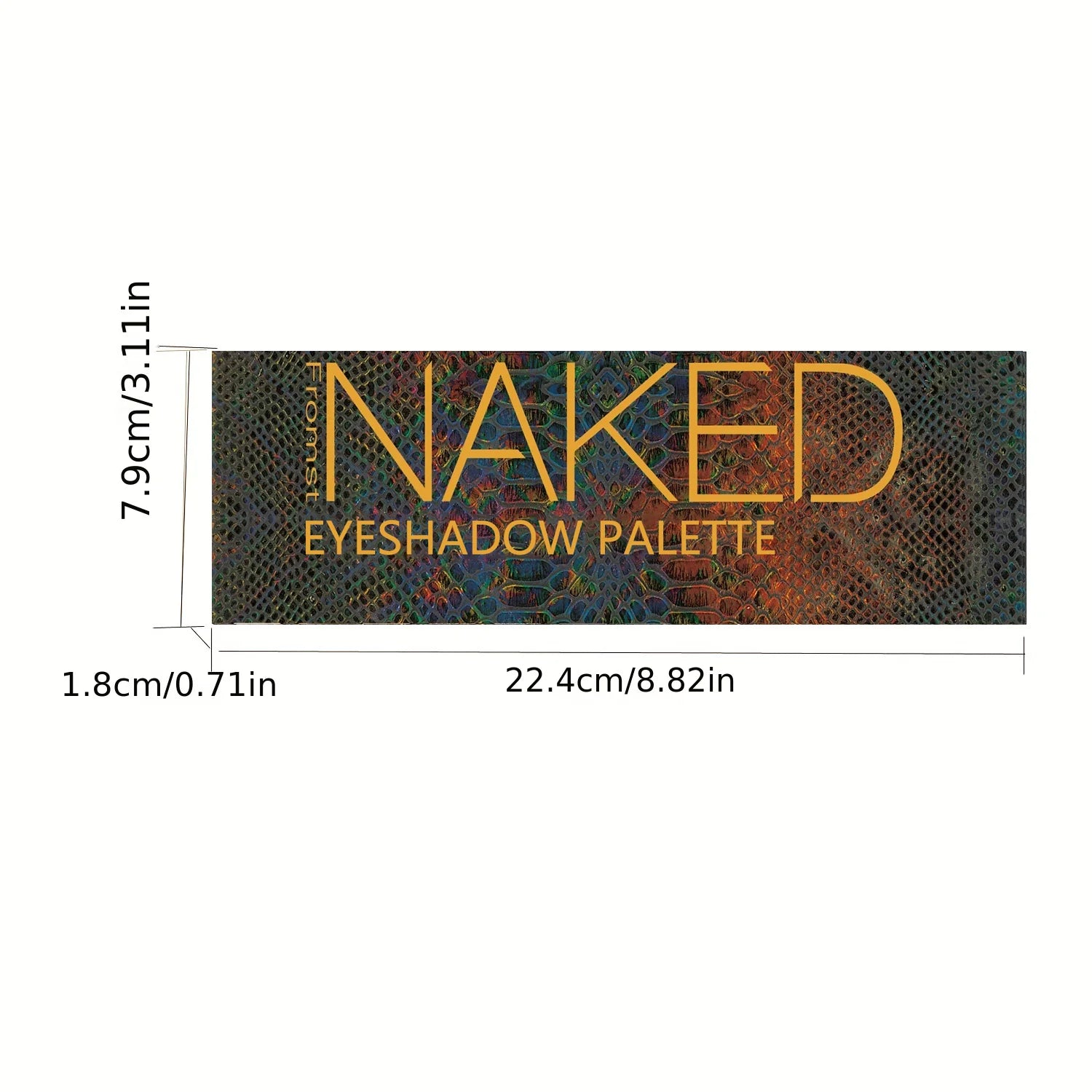 NAKED by Fromst - Pearlescent Stage Eyeshadow Color Palette