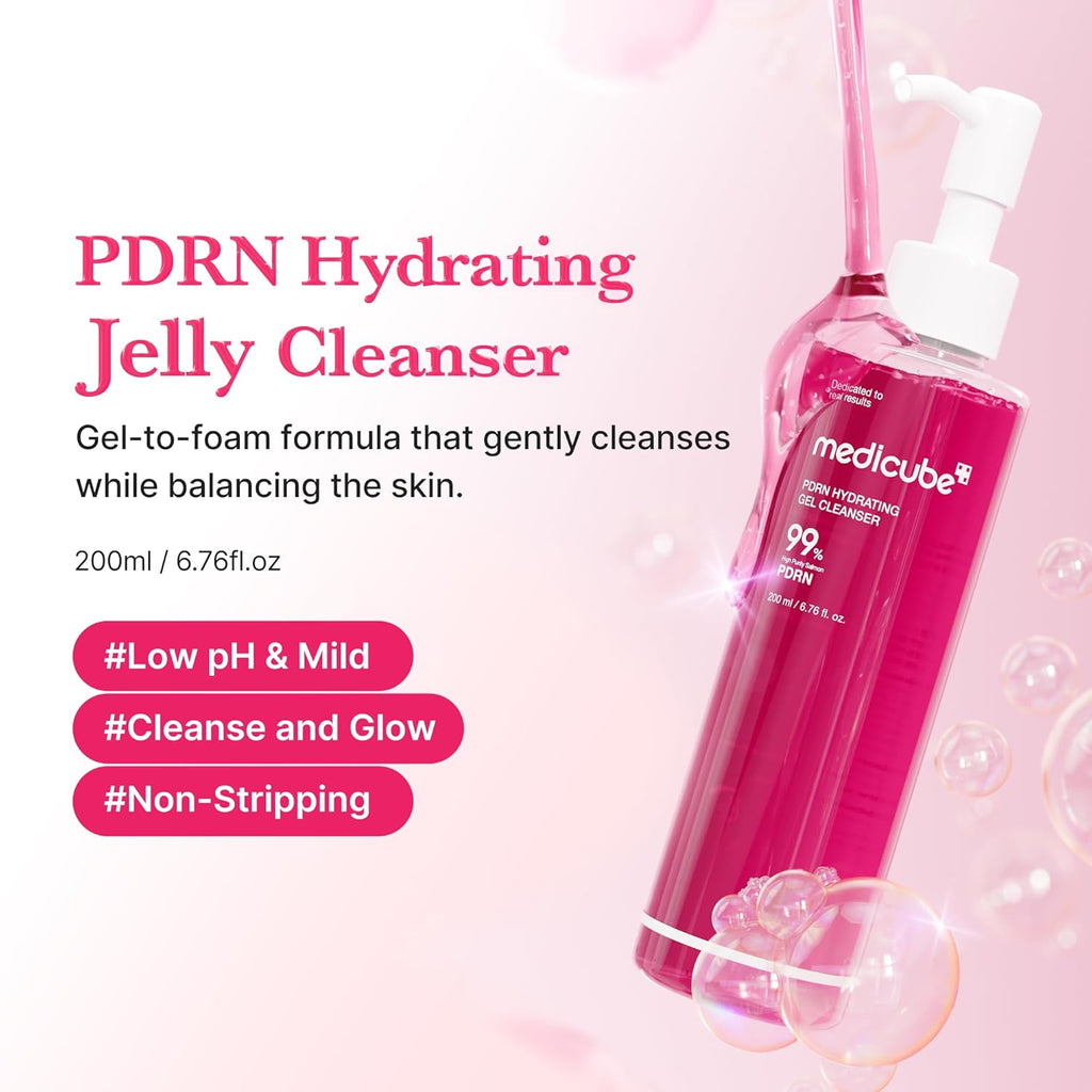 MEDICUBE PDRN Hydrating Daily Glow Jelly Cleanser