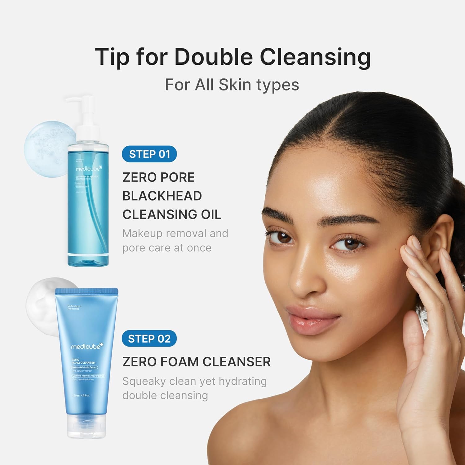 MEDICUBE Zero Pore Blackhead Cleansing Oil