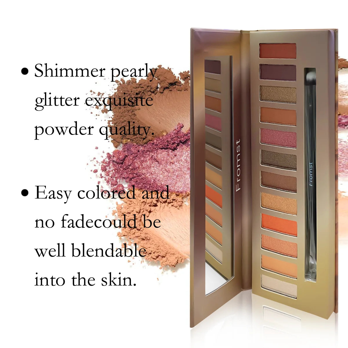 NAKED by Fromst - Pearly Pro Eye Shadow Palette