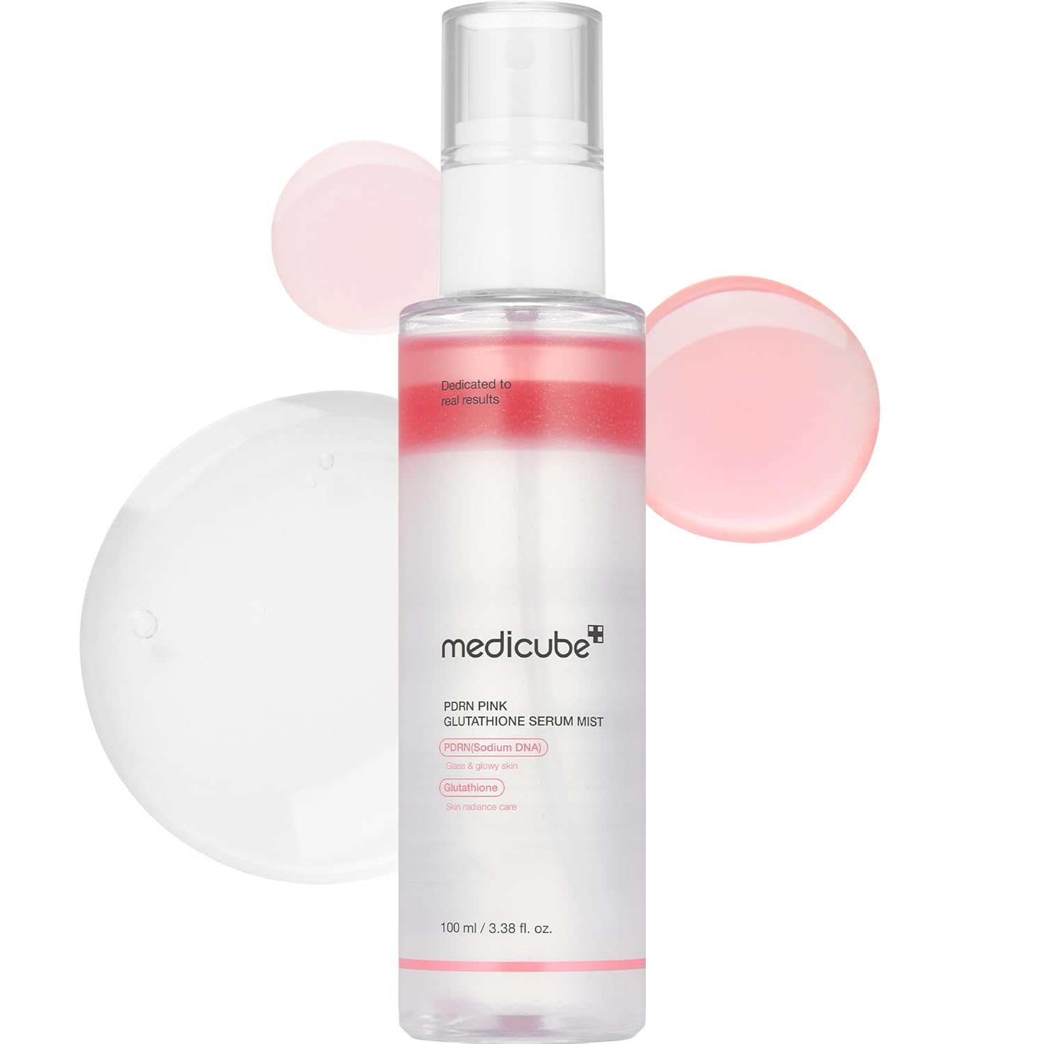 MEDICUBE PDRN Pink Glass Glow Hydrating Mist Serum