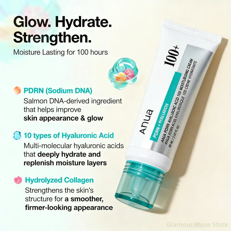 ANUA PDRN Hyaluronic Acid Deep Hydrate Radiant Skin Cream