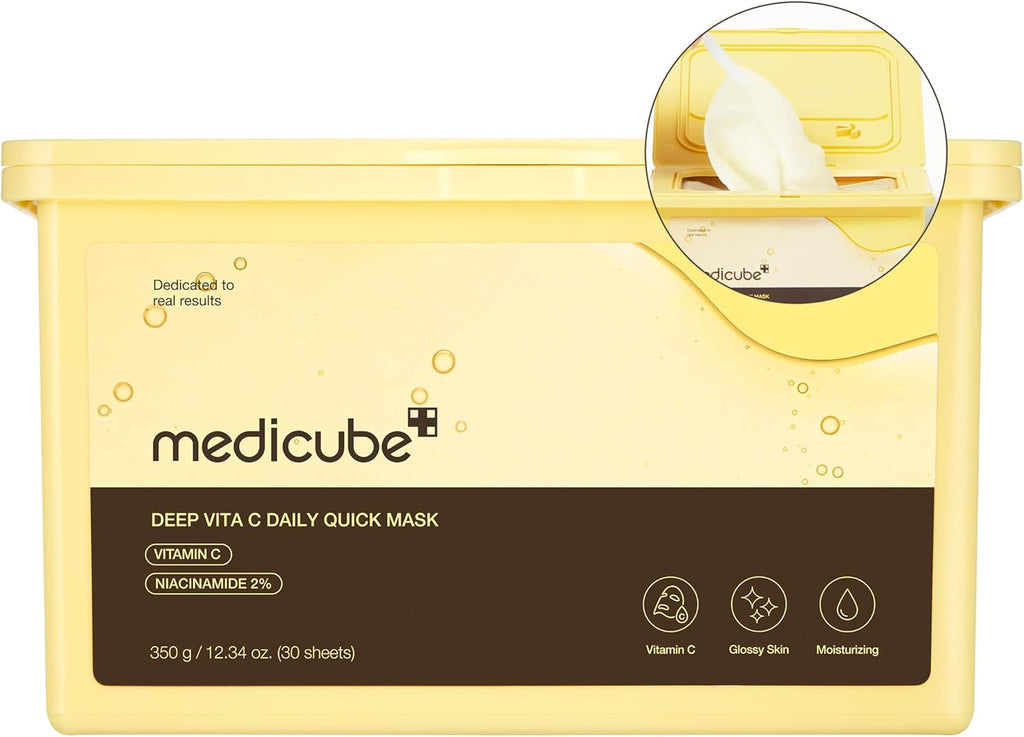 MEDICUBE Deep Vita C Daily Glow Quick Mask Sheet