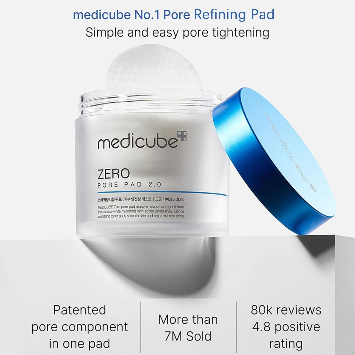 MEDICUBE Zero Pore Dual Texture Pads 2.0