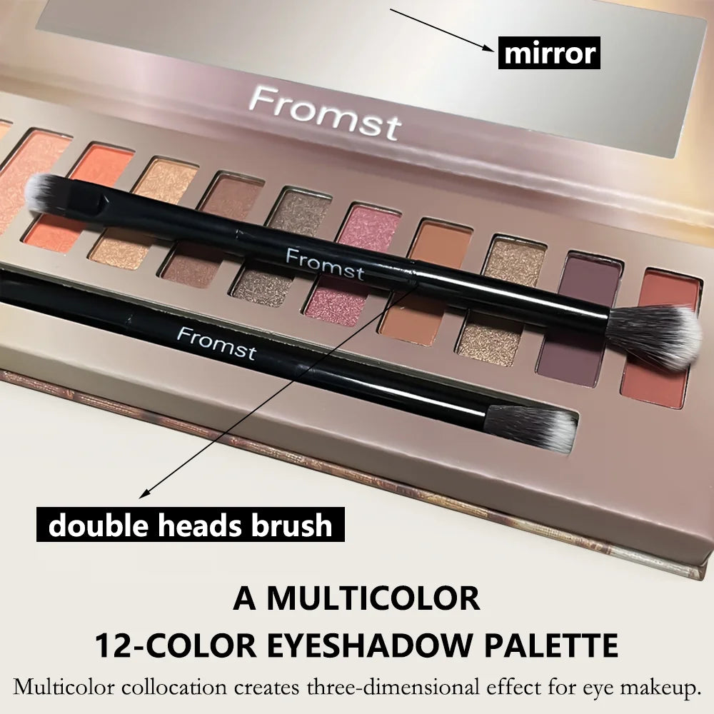NAKED by Fromst - Pearly Pro Eye Shadow Palette