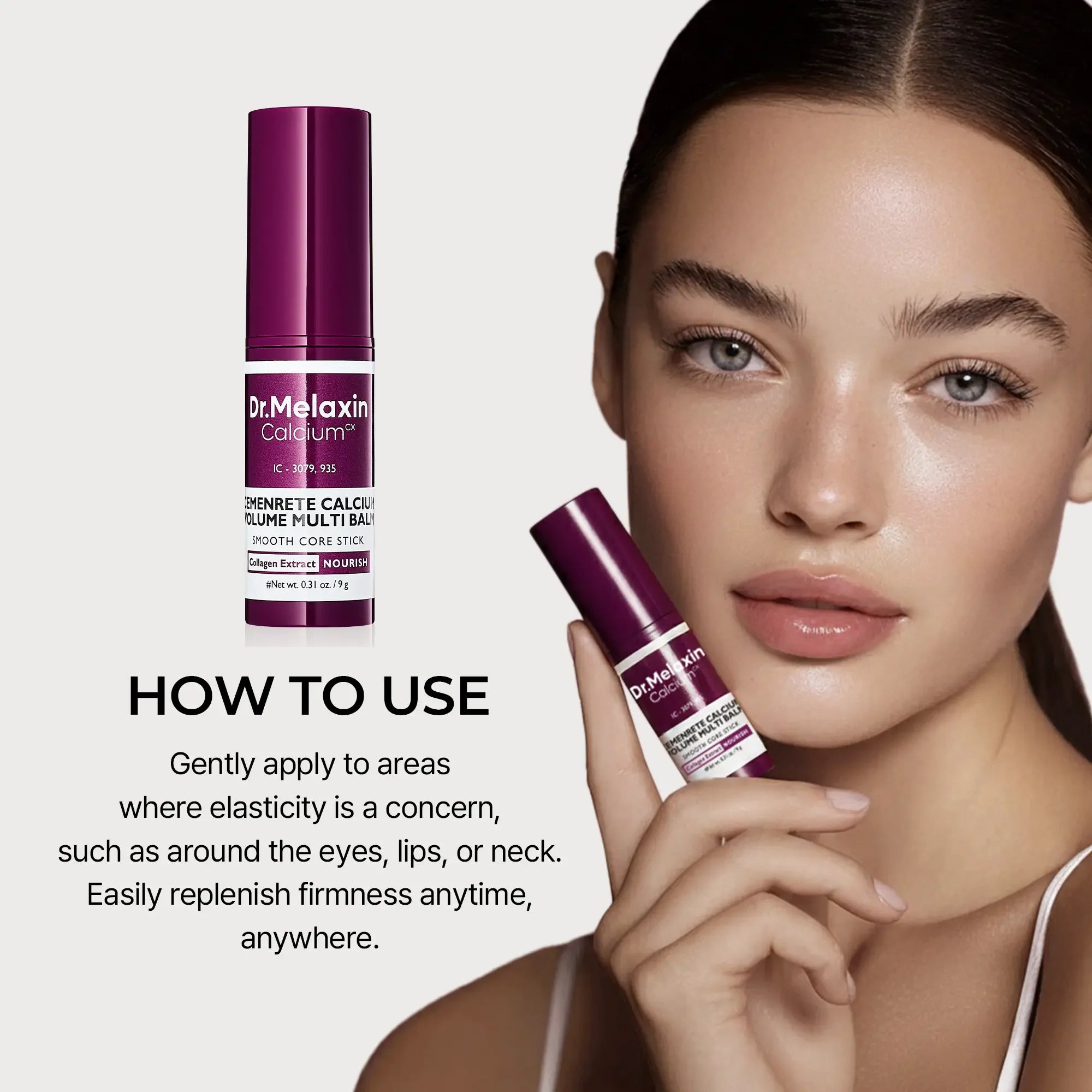 Dr. Melaxin Cemenrete Calcium Collagen Radiant Eye Balm Stick
