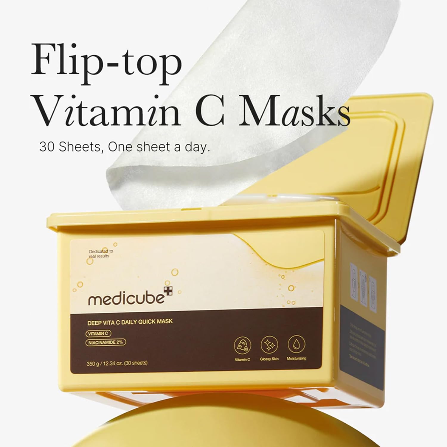 MEDICUBE Deep Vita C Daily Glow Quick Mask Sheet